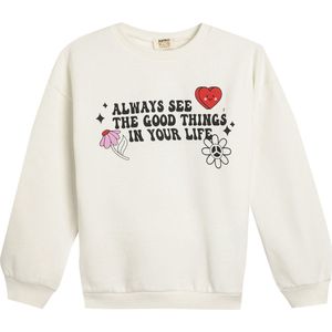 Ronde kraag Met drukwerk Sweatshirt