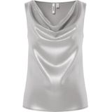 HYPEDROP mouwloze top zilver