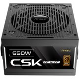 Antec - CSK650DC - PC-voedingseenheid - Zwart - 650W - 80 PLUS® Bronze