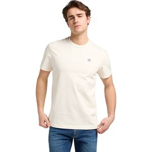 Lee Workwear - T-shirt - Ecru - Korte Mouwen - Relaxed Pasvorm