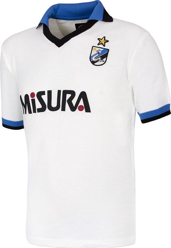 Inter - 1986 Away Retro - Voetbalshirt - Wit