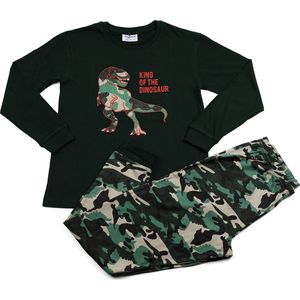 Fun2Wear - Pyjama Dino - Groen - Maat 68 - Jongens