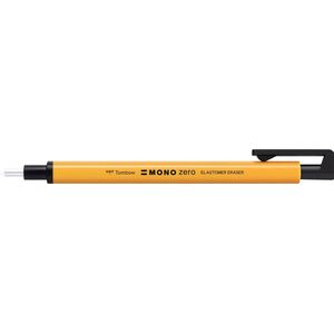 Tombow gumvulpotlood - rond maat 2,3mm - neon oranje - gum