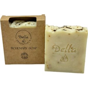 Della essentials - Biologisch - Rosemary soap - Rozemarijn zeep - Vegan - Natuurlijk - 100 gram