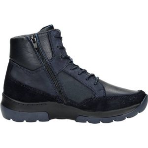 Wolky Raf Veterschoenen Hoog - blauw - Maat 36