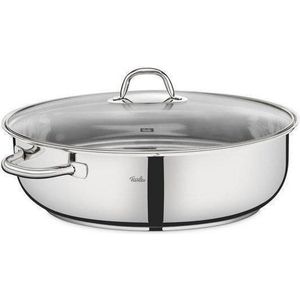 Fissler Special braadpan edelstaal met glasdeksel - 38 cm