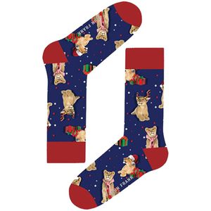 John Frank - Socks - Christmas Party Lion Sokken