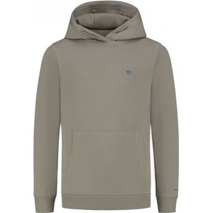 Ballin Amsterdam - Jongens Slim fit Sweaters Hoodie LS - Taupe - Maat 16