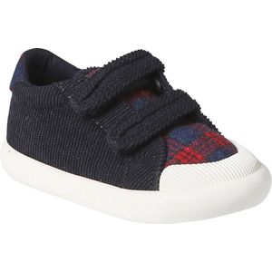 Vertbaudet Textielen sneakers met klittenband voor baby