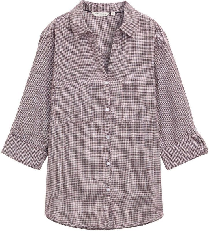 Tom Tailor - 1035247 - Bloes - Slubstructuur