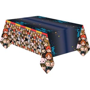 Amscan - Tafelkleed - Donkerblauw - Plastic - Harry Potter