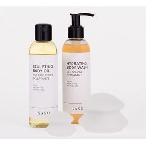 SASO Store - Massage Cups Treatment Set - Bindweefselmassage - Lymfedrainagemassage - Cellulite cups