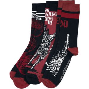Dark Souls - Bonfire - Sokken - Meerkleurig