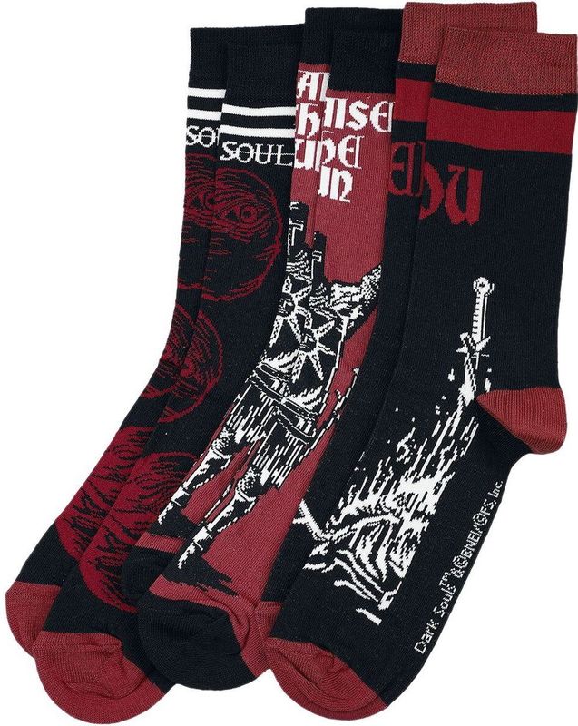 Dark Souls - Bonfire - Sokken - Meerkleurig