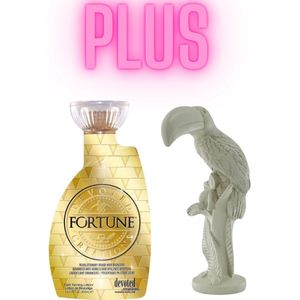 Devoted Creations Fortune 400 ml PLUS Ornament Toekan Zandkleur 29,5 cm !