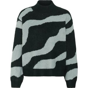 SAINT TROPEZ - MallieSZ - Trui - Turquoise - Gebreide Truien