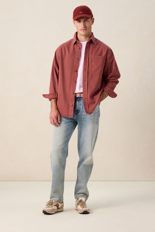 Sissy-Boy - Twill Jack - Rood - Regular Fit