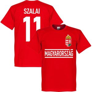 Hongarije Szalai 11 Team T-Shirt - L