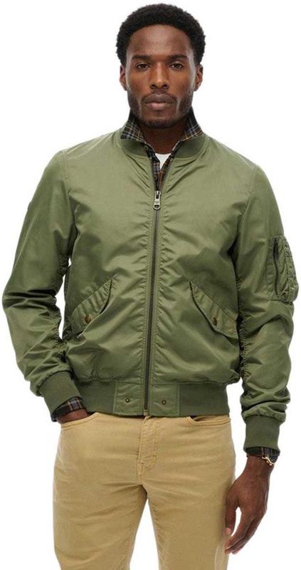 Superdry - Merchant MA1 - Bomberjack - Groen