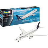 1:144 Revell 03816 Airbus Vliegtuig A330-300 - Lufthansa - New Livery Plastic Modelbouwpakket-