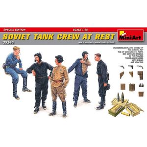 Miniart - Soviet Tank Crew At Rest. S.e. (Min35246) - modelbouwsets, hobbybouwspeelgoed voor kinderen, modelverf en accessoires