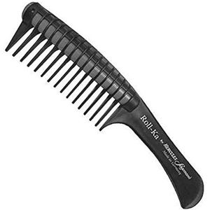 Innovatieve Roll-Kam voor Verzorgingsproducten en Kleurbehandelingen - Zilver/Zwart