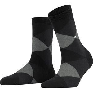 Burlington Bonnie one-size Organisch Katoen sokken dames zwart - Matt 36-41