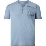 T-shirt GODBERT lichtblauw