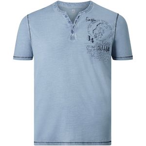 T-shirt GODBERT lichtblauw