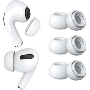 Oordopjes geschikt voor Apple Airpods Pro 1/2 - Vervanging Tips in maat Large - 3 Paar - KELERINO.