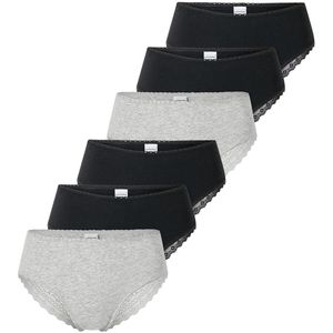 Schiesser Dames brazil slip 6 pack 95/5 Modern Cotton