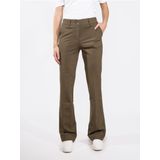 Red Button - Punta - Dames Broek - Donkergroen - Inseam 82 cm