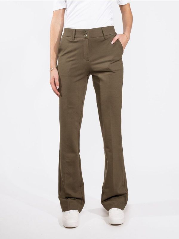 Red Button - Punta - Dames Broek - Donkergroen - Inseam 82 cm