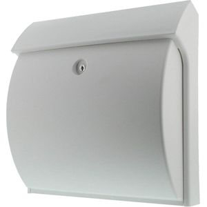 Brievenbus zonder krantenvak - Hoogwaardige kunststof - DIN C4 formaat - Inclusief 2 sleutels - Classico 4931 W wit (vergelijkbaar met RAL 9003)