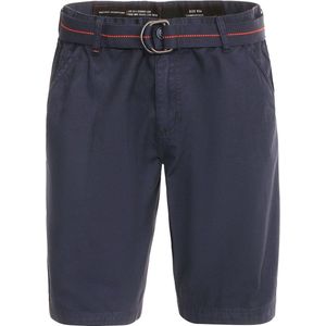 Casa Moda Chino Korte Broek Met Riem Katoen 544195900-106 - 33 (L)