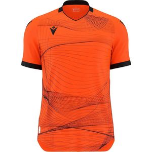 Macron - Wyvern Eco Shirt - Korte Mouw - Oranje/Zwart