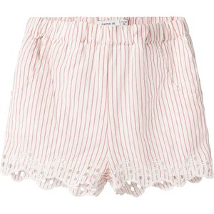 Name It mini meisjes short FESINNE Bright White Regular Fit