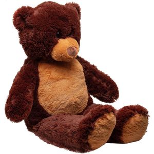 Bobo Teddybeer XXL - Grote Knuffel Beer - Pluche - 90 cm - Bruin