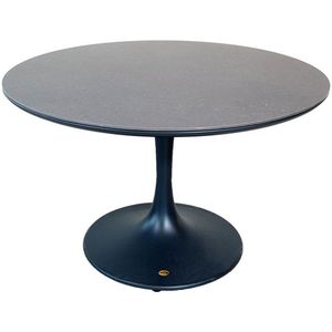 Oosterik home - Bridgeport dining tafel midnight grey dia. 120 cm