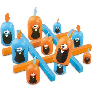Gobblet gobblers - Boter kaas en eieren spel - Tic tac toe - 3 op een rij