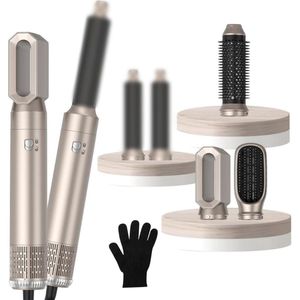 DailySupplies® Fohnborstel - Krulborstel - Krultang 5 in 1 - Goud