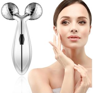 Gezichtsmassageapparaat, make-over en verbetering, massageapparaat, spierontspanning, massagerol Geschikt voor gezicht en lichaam