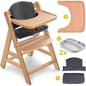 Equivera Babystoel Voor Aan Tafel - Kinderstoel - Babystoel - Baby Eetstoel - Baby Stoeltje Zitten Voor Thuis - Kinderzetel