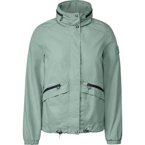 CECIL Sportive Cotton Jacket Dames Jas - breezy mint - Maat L