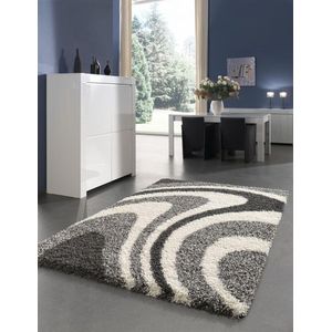 Vloerkleed Shaggy Plus 7110 Grey 120x170 cm