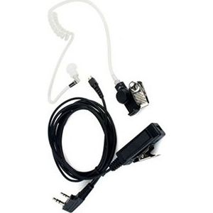 Kenwood KHS-8BL beveiliging oortje in oor K1 2-Pins aansluiting