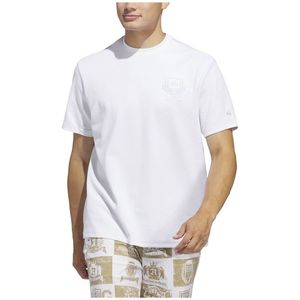 Adidas Go-to Korte Mouw Poloshirt Wit M Man