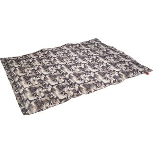 KidZ ImpulZ - Speelkleed Baby - Dik - Afneembaar - Opvouwbaar - M: 140 x 180 cm - Camouflage grijs