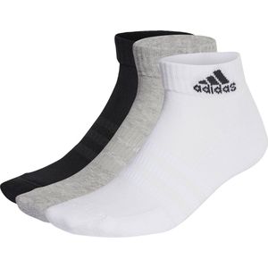 Adidas Performance Sokken - set van 3 Zwart/Grijs/Wit