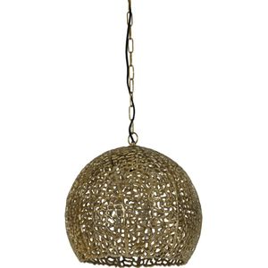 Light & Living Hanglamp Sinula - Goud - Ø39cm - Modern - Hanglampen Eetkamer, Slaapkamer, Woonkamer